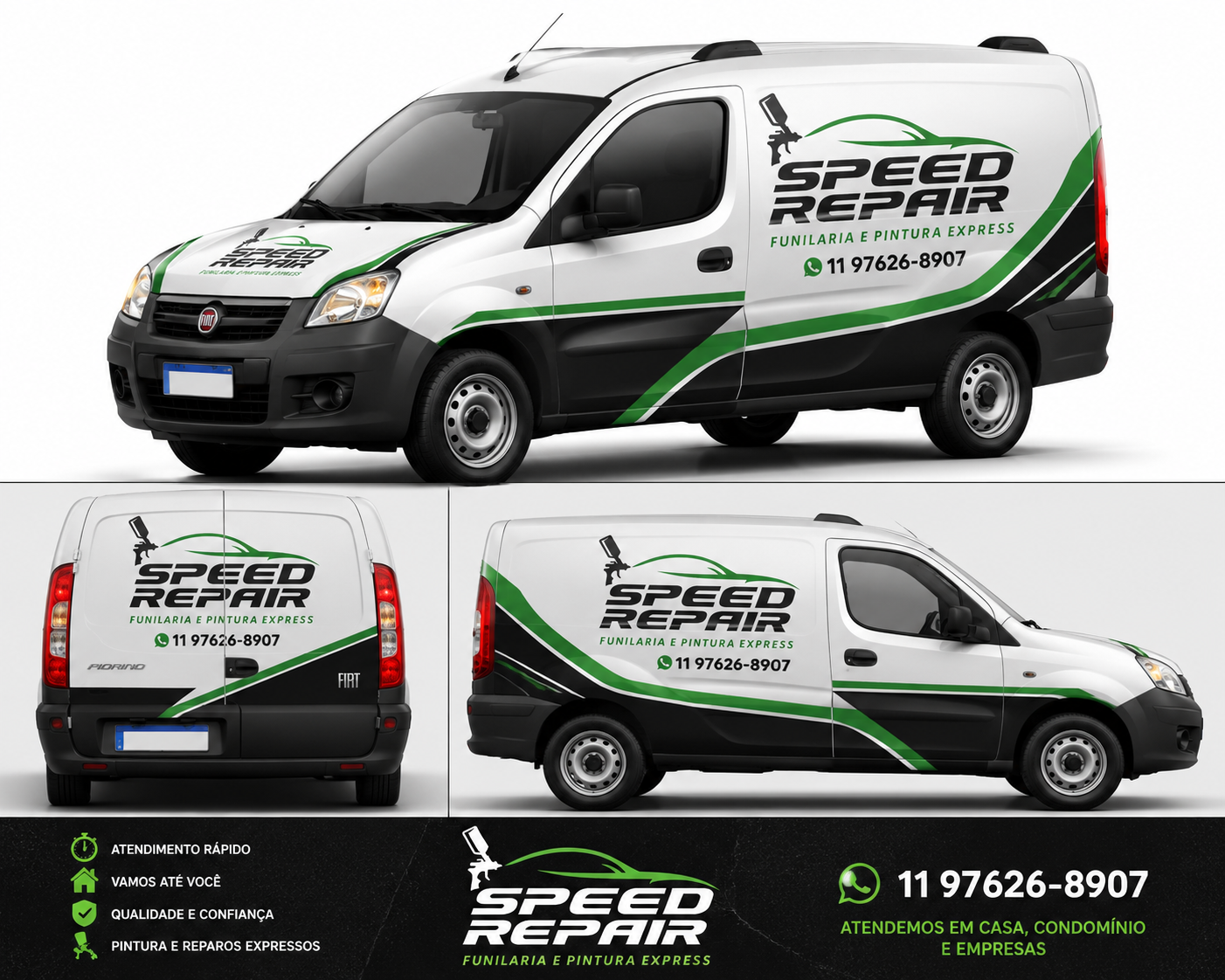 Oficina móvel SpeedRepair